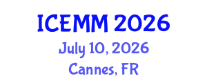 International Conference on Economy, Management and Marketing (ICEMM) July 10, 2026 - Cannes, France