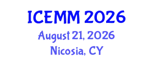 International Conference on Economy, Management and Marketing (ICEMM) August 21, 2026 - Nicosia, Cyprus