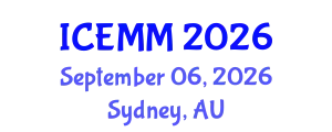 International Conference on Economy, Management and Marketing (ICEMM) September 06, 2026 - Sydney, Australia