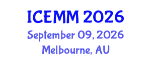 International Conference on Economy, Management and Marketing (ICEMM) September 09, 2026 - Melbourne, Australia