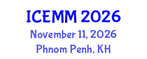 International Conference on Economy, Management and Marketing (ICEMM) November 11, 2026 - Phnom Penh, Cambodia