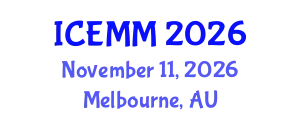 International Conference on Economy, Management and Marketing (ICEMM) November 11, 2026 - Melbourne, Australia