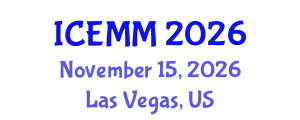 International Conference on Economy, Management and Marketing (ICEMM) November 15, 2026 - Las Vegas, United States