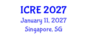 International Conference on Requirements Engineering (ICRE) January 11, 2027 - Singapore, Singapore