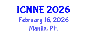 International Conference on Nanoscience, Nanotachnology and Engineering (ICNNE) February 16, 2026 - Manila, Philippines