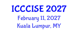 International Conference on Computer, Communication, Information Science, Engineering (ICCCISE) February 11, 2027 - Kuala Lumpur, Malaysia