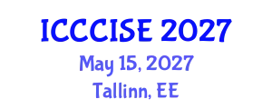 International Conference on Computer, Communication, Information Science, Engineering (ICCCISE) May 15, 2027 - Tallinn, Estonia