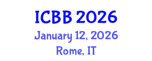 International Conference on Biosensors and Bioelectronics (ICBB) January 12, 2026 - Rome, Italy