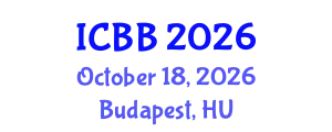 International Conference on Biosensors and Bioelectronics (ICBB) October 18, 2026 - Budapest, Hungary