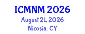 International Conference on Medical Nursing Management (ICMNM) August 21, 2026 - Nicosia, Cyprus