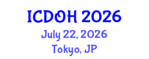 International Conference on Dental and Oral Health (ICDOH) July 22, 2026 - Tokyo, Japan