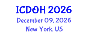 International Conference on Dental and Oral Health (ICDOH) December 09, 2026 - New York, United States