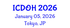 International Conference on Dental and Oral Health (ICDOH) January 05, 2026 - Tokyo, Japan