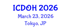 International Conference on Dental and Oral Health (ICDOH) March 23, 2026 - Tokyo, Japan