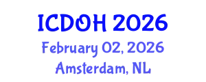 International Conference on Dental and Oral Health (ICDOH) February 02, 2026 - Amsterdam, Netherlands