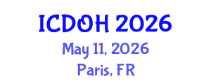 International Conference on Dental and Oral Health (ICDOH) May 11, 2026 - Paris, France