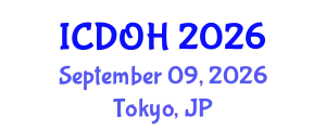 International Conference on Dental and Oral Health (ICDOH) September 09, 2026 - Tokyo, Japan
