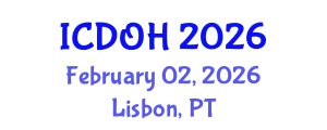 International Conference on Dental and Oral Health (ICDOH) February 02, 2026 - Lisbon, Portugal