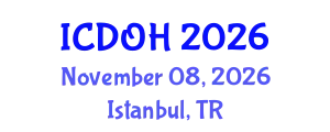 International Conference on Dental and Oral Health (ICDOH) November 08, 2026 - Istanbul, Turkey