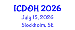 International Conference on Dental and Oral Health (ICDOH) July 15, 2026 - Stockholm, Sweden