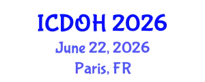 International Conference on Dental and Oral Health (ICDOH) June 22, 2026 - Paris, France