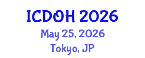 International Conference on Dental and Oral Health (ICDOH) May 25, 2026 - Tokyo, Japan