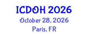 International Conference on Dental and Oral Health (ICDOH) October 28, 2026 - Paris, France