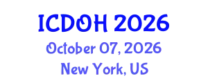 International Conference on Dental and Oral Health (ICDOH) October 07, 2026 - New York, United States