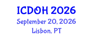 International Conference on Dental and Oral Health (ICDOH) September 20, 2026 - Lisbon, Portugal