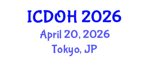 International Conference on Dental and Oral Health (ICDOH) April 20, 2026 - Tokyo, Japan