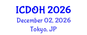 International Conference on Dental and Oral Health (ICDOH) December 02, 2026 - Tokyo, Japan