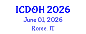 International Conference on Dental and Oral Health (ICDOH) June 01, 2026 - Rome, Italy