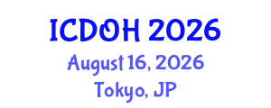 International Conference on Dental and Oral Health (ICDOH) August 16, 2026 - Tokyo, Japan