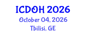 International Conference on Dental and Oral Health (ICDOH) October 04, 2026 - Tbilisi, Georgia