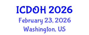 International Conference on Dental and Oral Health (ICDOH) February 23, 2026 - Washington, United States