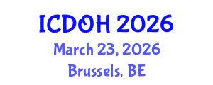 International Conference on Dental and Oral Health (ICDOH) March 23, 2026 - Brussels, Belgium