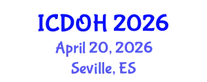 International Conference on Dental and Oral Health (ICDOH) April 20, 2026 - Seville, Spain