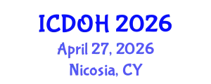 International Conference on Dental and Oral Health (ICDOH) April 27, 2026 - Nicosia, Cyprus
