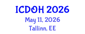 International Conference on Dental and Oral Health (ICDOH) May 11, 2026 - Tallinn, Estonia