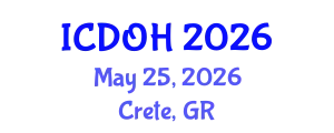 International Conference on Dental and Oral Health (ICDOH) May 25, 2026 - Crete, Greece