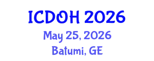 International Conference on Dental and Oral Health (ICDOH) May 25, 2026 - Batumi, Georgia