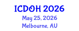 International Conference on Dental and Oral Health (ICDOH) May 25, 2026 - Melbourne, Australia