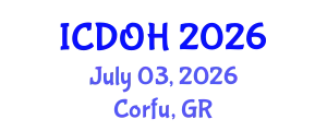 International Conference on Dental and Oral Health (ICDOH) July 03, 2026 - Corfu, Greece