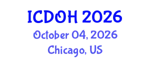 International Conference on Dental and Oral Health (ICDOH) October 04, 2026 - Chicago, United States