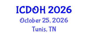 International Conference on Dental and Oral Health (ICDOH) October 25, 2026 - Tunis, Tunisia