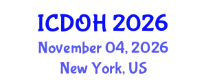 International Conference on Dental and Oral Health (ICDOH) November 04, 2026 - New York, United States