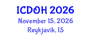 International Conference on Dental and Oral Health (ICDOH) November 15, 2026 - Reykjavik, Iceland