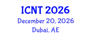 International Conference on Neurology and Therapeutics (ICNT) December 20, 2026 - Dubai, United Arab Emirates