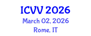 International Conference on Vaccines and Vaccination (ICVV) March 02, 2026 - Rome, Italy