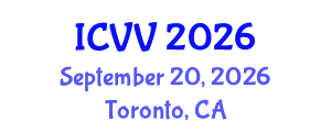 International Conference on Vaccines and Vaccination (ICVV) September 20, 2026 - Toronto, Canada